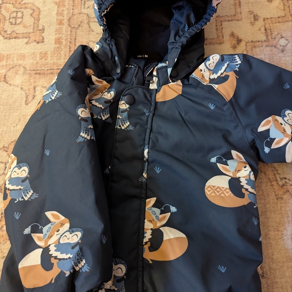 Reima Finland Snowsuit with Animal Print Baby 18-24 Months - Picture 7 of 10